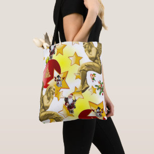 Weihnachten Frauen Tragetaschen, Engel