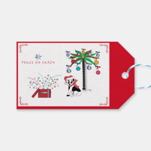 Weihnachten - Frieden am Erdfeiertag Geschenkanhänger