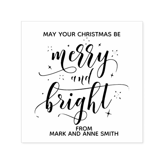 Weihnachten froh und hell permastempel (Design)