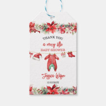 Weihnachten Frohe kleine Baby Dusche Geschlecht ne