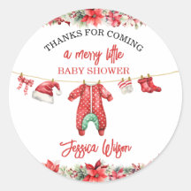 Weihnachten Frohe kleine Baby Dusche Geschlecht ne