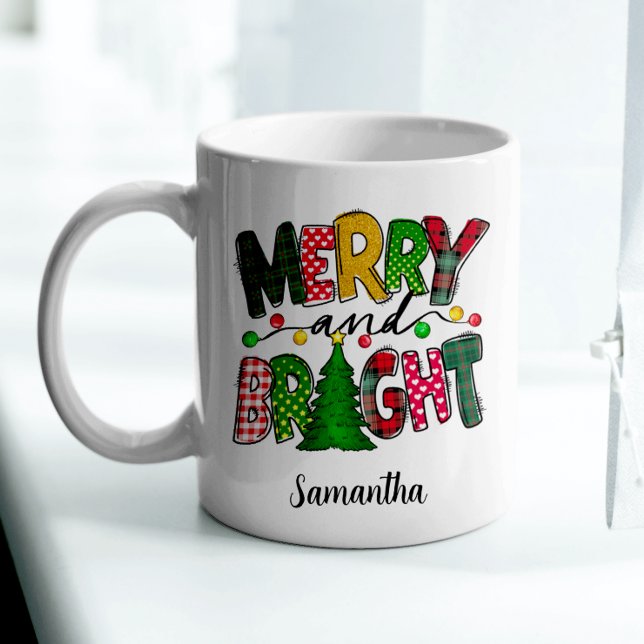 Weihnachten Frohe und schöne Ferien Kaffeetasse (Von Creator hochgeladen)