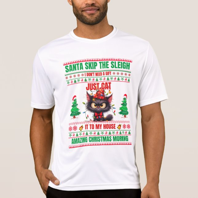 Weihnachten frohe Weihnachten für Geschenk Weihnac T-Shirt (Vorderseite)