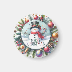 Weihnachten frohe Weihnachten Magnet
