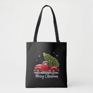 Weihnachten Frohe Weihnachten Roter LKW Baum Männe