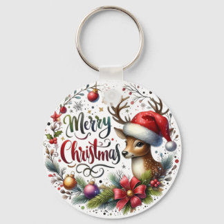 Weihnachten frohe Weihnachten Schlüsselanhänger