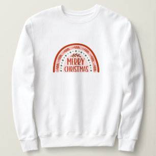 Weihnachten, fröhlich und hell, fröhlich, modern, sweatshirt