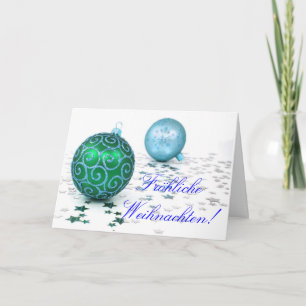 Weihnachten-Fröhliche Weihnachten-II-Weihnachten-U Feiertagskarte