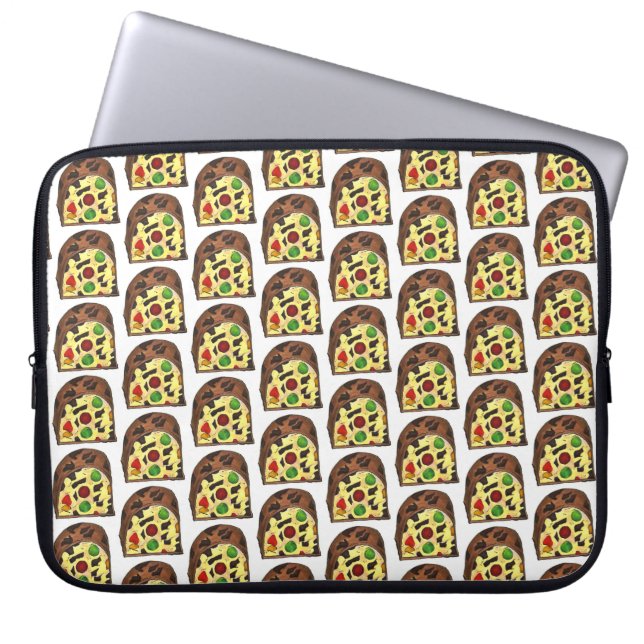 Weihnachten Früchte Kuchen Fruitcake Slice Feierta Laptopschutzhülle (Vorderseite)