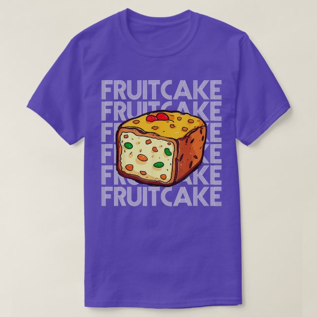 Weihnachten Fruitcake X Mas Food für einen Fruitca T-Shirt (Design vorne)