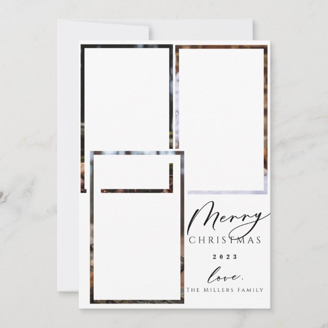 Weihnachten Funny Pet Frohe Weihnachten 3 Foto Hol (Vorderseite)