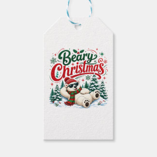 Weihnachten für Bären Geschenkanhänger