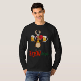 Weihnachten für BIER-Liebhaber - LIT Rudolph T-Shirt