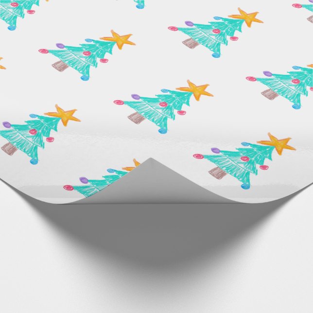 Weihnachten für dein Kind Geschenkpapier (Ecke)