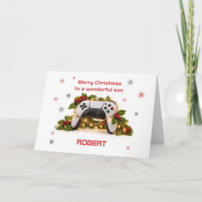 Weihnachten für den Sohn Game Controller Name hinz (Vorderseite)