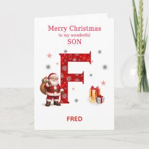 Weihnachten für den Sohn - Namen hinzufügen, der m