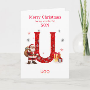 Weihnachten für den Sohn - Namen hinzufügen, der m