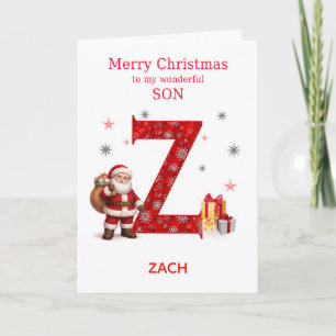 Weihnachten für den Sohn - Namen hinzufügen, der m