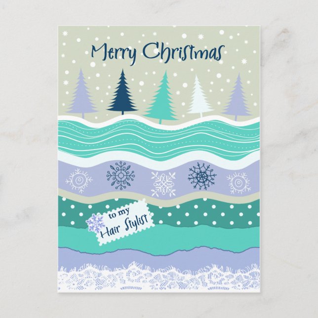 Weihnachten für die Weihnachtsfeier im Stylist Sno (Vorderseite)