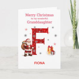 Weihnachten für Enkelin Name einfügen