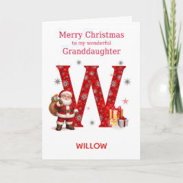 Weihnachten für Enkelin Name hinzufügen