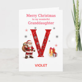 Weihnachten für Enkelin Name hinzufügen