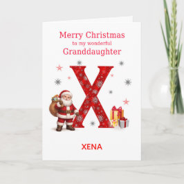 Weihnachten für Enkelin Name hinzufügen