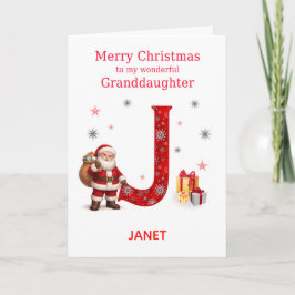Weihnachten für Enkelin Name hinzufügen