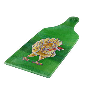 Weihnachten für Grüne Hühner Schneidebrett