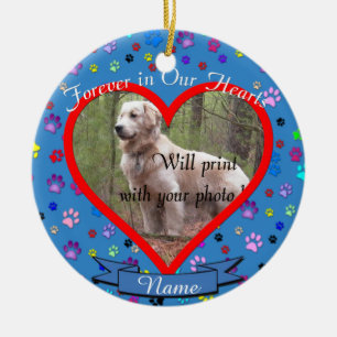 Weihnachten für Hunde oder Katzen Keramik Ornament