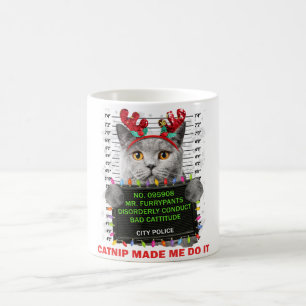 Weihnachten für Katzen Mama Katze Vater Katze Lieb Kaffeetasse