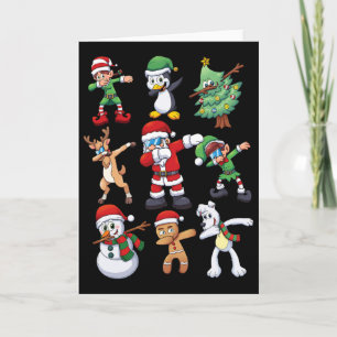Weihnachten für Kinder Jungen, die Weihnachtsmänne Karte