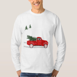 Weihnachten für Männer, Kleiner roter Lkw T-Shirt