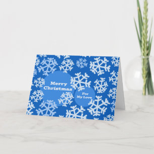 Weihnachten für meine Liebe, meine Ehefrau, Snowfl