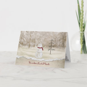 Weihnachten für Tante und Onkel