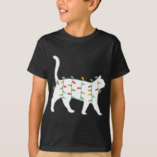 Weihnachten für Tiere Lover Weihnachtslicht T-Shirt