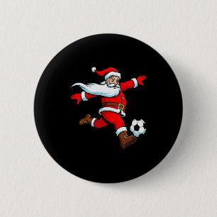 Weihnachten Fußball Sport Frauen Männer Kinder spi Button