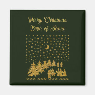 Weihnachten, Geburt Jesu Magnet