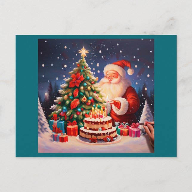 Weihnachten Geburtstag 10 (Vorderseite)