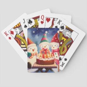 Weihnachten Geburtstag (10) Spielkarten