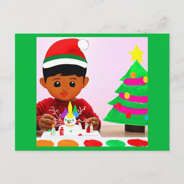 Weihnachten - Geburtstag 4 (Vorderseite)