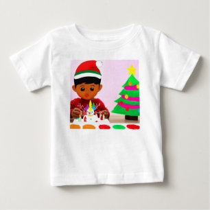 Weihnachten - Geburtstag 4 Baby T-shirt