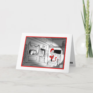 WEIHNACHTEN: "GEHEIME SANKT " FEIERTAGSKARTE