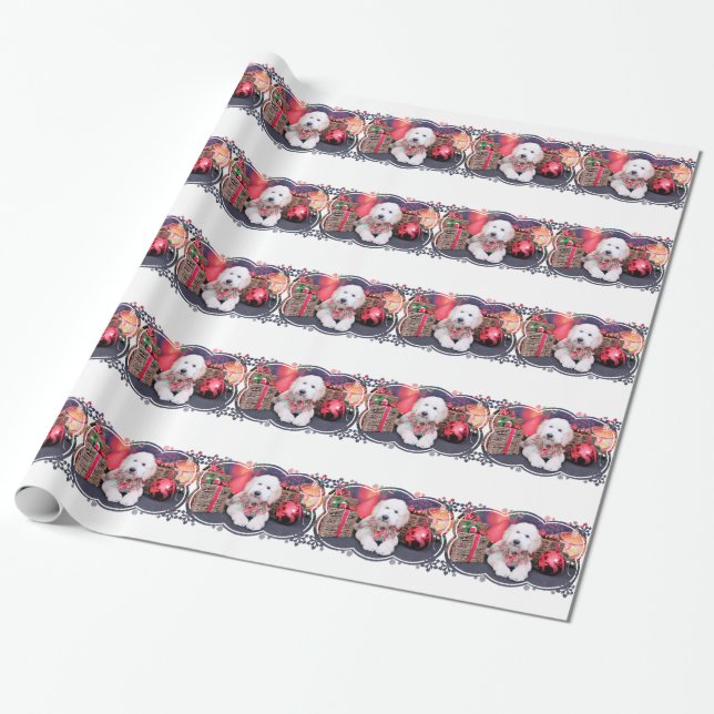 Weihnachten - Gekritzel - Tripp Geschenkpapier (Ungerollt)