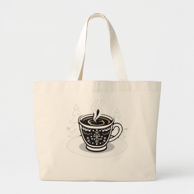 Weihnachten, Geschenk, Festlichkeit, Dekoration, O Jumbo Stoffbeutel (Vorne)