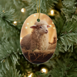 Weihnachten, Geschenk für Bauernfreunde Keramik Ornament