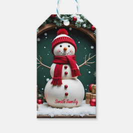 Weihnachten - Geschenk Tag Geschenkanhänger