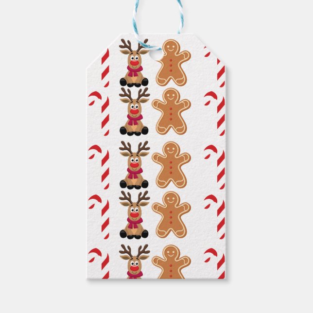 Weihnachten Geschenkanhänger (Vorderseite)