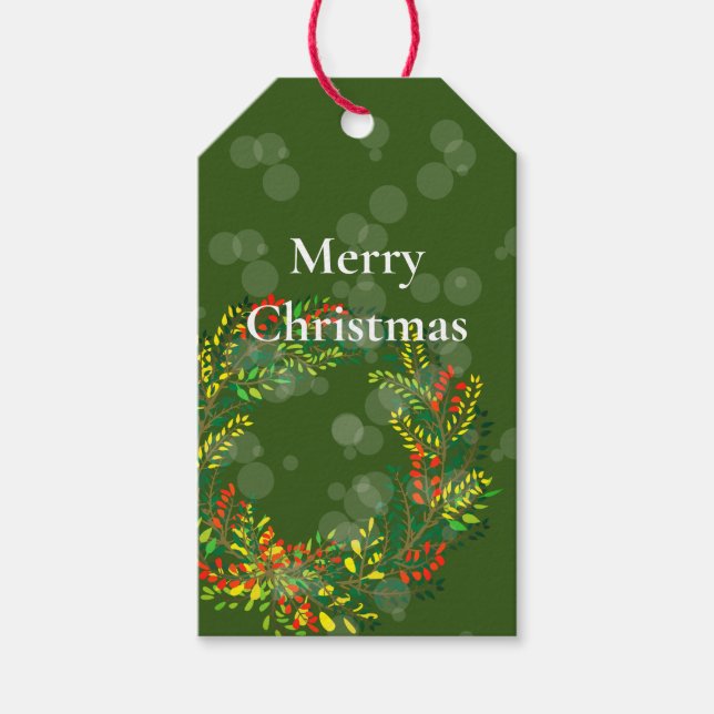 Weihnachten Geschenkanhänger (Vorderseite)