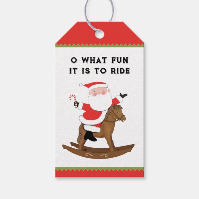 Weihnachten Geschenkanhänger (Vorderseite)